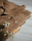 REISEBUNDLE | RIB Leggings + Musselin Hemd